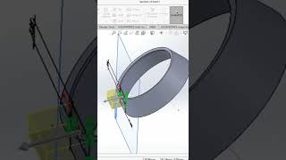 Taper roller bearing design in Solidworks shorts [upl. by Annauqahs]