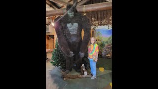 Oklahoma Bigfoot Museum Talihina Oklahoma [upl. by Mossman343]