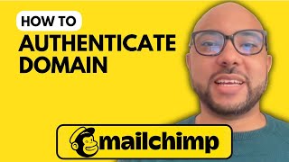 How to Authenticate a Domain in Mailchimp [upl. by Rizika]