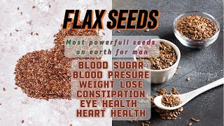 Flax seeds benefits weight loss nutrition [upl. by Pronty833]