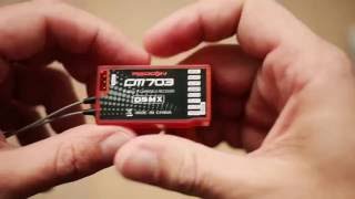 REDCON CM703 24G 7CH DSM2 DSMX Receiver by Banggood [upl. by Nayrb]