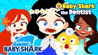 🦷Do Princesses have rotten teeth  Baby Shark Doctor  Dentist Play  Baby Shark Official [upl. by Alhsa]