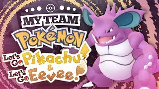 My Team for Lets Go Pikachu and Eevee [upl. by Brightman]