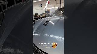 New Porsche Spyder RS  Full Hood PPF Installation [upl. by Baldwin]