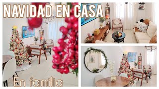 Pusimos el árbol de navidad 🎄 Decorando nuestro hogar ✅ en familia 🏠 Compras navideñas ❤️ [upl. by Yrrehc]