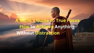 How to Achieve Anything Without Distraction A Monk’s Guide to True Focus [upl. by Sikes]