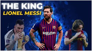 🐐LIONEL MESSI  REY DEL FÚTBOL SU HISTORIA y RECONOCIMIENTO👑 [upl. by Neddra614]