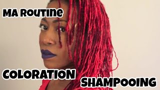 LOCKS COLORATION  SHAMPOOING [upl. by Akcirre]