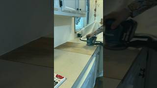 Build Your Own Wood Countertop Simple DIY Tips for Any Space shorts woodworking [upl. by Sarchet]