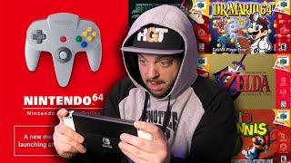 New Nintendo Switch Firmware Has HUGE Secret For N64 Switch Online [upl. by Llerryt]