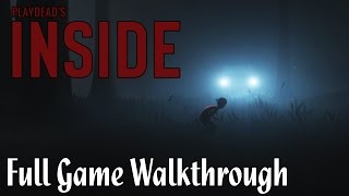 Inside Full Game Walkthrough No Commentary All Secrets  Both Endings 1080p HD Xbox One Gameplay [upl. by Annawik]