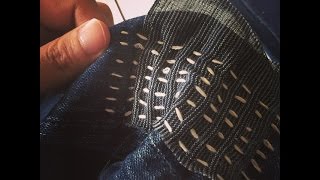 Sashiko Denim Repair [upl. by Adelice]