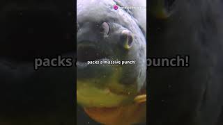 Piranhas Bite Stronger Than Megalodon facts ancientcreatures wildlife dangerouswildlife [upl. by Niuqaoj]