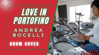 Andrea Bocelli  Love in Portofino drum cover Roland Td50 with Superior Drummer 3 sounds [upl. by Zertnom]