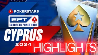 PokerStars EPT Zypern 2024  Highlights Tag 2  1100 EUREKA Main Event Day 1C [upl. by Dnomyaw]