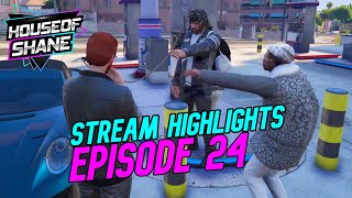 Stream Highlights Episode 24  HouseOfShane  EchoRP  GTARP [upl. by Salman]