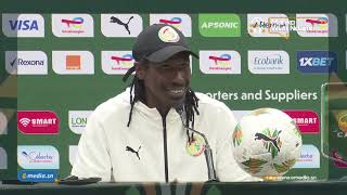 Conférence de presse après match Sénégal vs Guinéen 20 du coach Aliou Cissé [upl. by Atworth913]