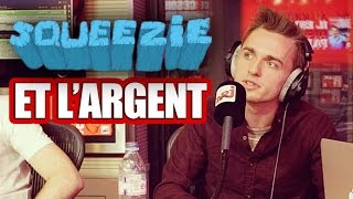 Squeezie parle dargent sur NRJ [upl. by Takken]