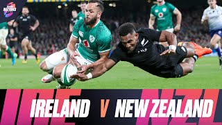 Ireland v New Zealand  Extended Match Highlights  Autumn Nations Series [upl. by Ulund]