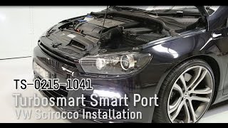 Turbosmart Smart Port BlowOff Valve  Volkswagen Scirocco R  Installation [upl. by Arym]