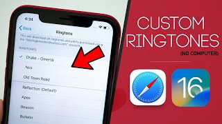 How to Set ANY Song as RINGTONE on iPhone No Computer  iOS 18 [upl. by Swehttam630]