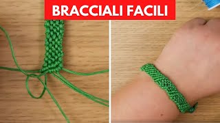 3 FACILI bracciali fai da te 🤩 [upl. by Kenton525]