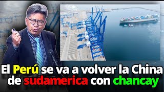 Prensa Boliviana maravillada con el Puerto de chancay [upl. by Esinad]