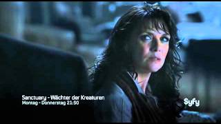 Sanctuary  Wächter der Kreaturen Season 1 amp 2 German Trailer SyFy [upl. by Nodnrb]