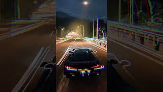 Noite forza horizon 5 pc rtx late night driving audi r8 game rain rainy [upl. by Elamrej]