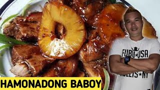 SIMPLENG PARAAN SA PAGLULUTO NG HAMONADONG BABOY  KITCHEN IDOL [upl. by Eiruam117]