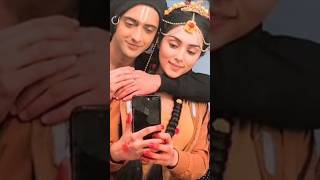 Mallika Singh and Sumedh Mudgalkar Love Reels 😍 Radhe Krishna serial radhekrishna shorts Radhe [upl. by Tager]