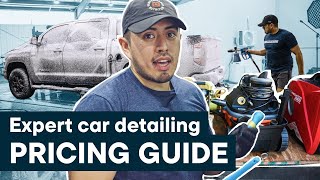 How to Price Car Detailing Services for Profit [upl. by Ramej315]