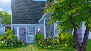 CUTE GRANDMAS COTTAGE  The Sims 4 Speed Build [upl. by Drarig]