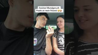 Zwiebel Mundgeruch Prank an mein Freund😂🧅 beziehung comedy comedyvideo fyp viralvideo [upl. by Nottap]