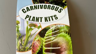 Carnivorous Plant Kit from Amazon [upl. by Enywad]