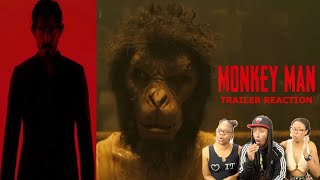 Monkey Man  Official Trailer Reaction [upl. by Anihs]