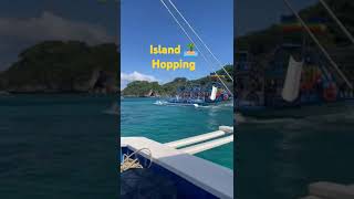 Boracay Philippines 🇵🇭 Island hopping boracayislandphilippines Islandhoppingcebupacificair [upl. by Awjan]