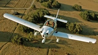 Flying on a hot day ULPower UL350iS engine in the Zenith CH 650 light sport kit aircraft [upl. by Akener]