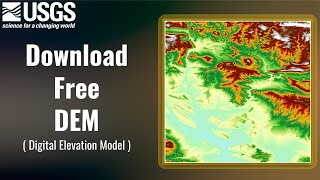 How to Download Free Digital Elevation Models DEM from USGS A StepbyStep Guide [upl. by Annadiane268]