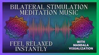 EMDR Bilateral Stimulation Music amp Visuals for RELAXATION  Relief from STRESSAnxiety ADHD amp PTSD [upl. by Jareb]