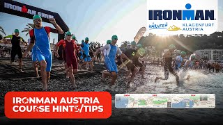 IRONMAN KärntenKlagenfurt Austria COURSE PREVIEW AND HINTS [upl. by Edgerton]