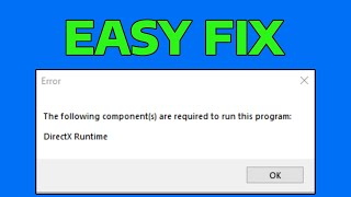 How To Fix Valorant DirectX Runtime Error [upl. by Emile]