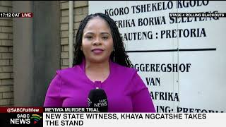 Senzo Meyiwa Trial  Khaya Ngcatshes testimony Chriselda Lewis [upl. by Umont741]