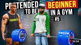 Elite Powerlifter Pretended to be a BEGINNER  Anatoly GYM PRANK [upl. by Eiliab269]