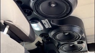 Jeep Wrangler JK Sound System BPS AUDIO Speakers on Soundbar 🔊 [upl. by Eanyl71]