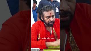 Pawan Kalyan Lunch At Vengamamba Annadhana Satram Tirumala shorts pawankalyan WtvEntertainment [upl. by Hobbs]