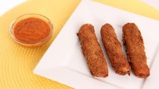 Homemade Mozzarella Sticks Recipe  Laura Vitale  Laura in the Kitchen Episode 597 [upl. by Berget]