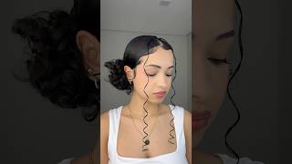 Penteado 🎀🧸 cabelo penteados cabelocacheado [upl. by Wilkey]