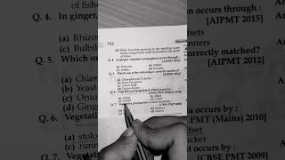 Morphology of flowering plants NEET PYQ [upl. by Seiter]