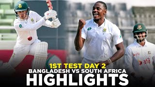 Full Highlights  Bangladesh vs South Africa  1st Test Day 2  M3H1K [upl. by Abramo473]